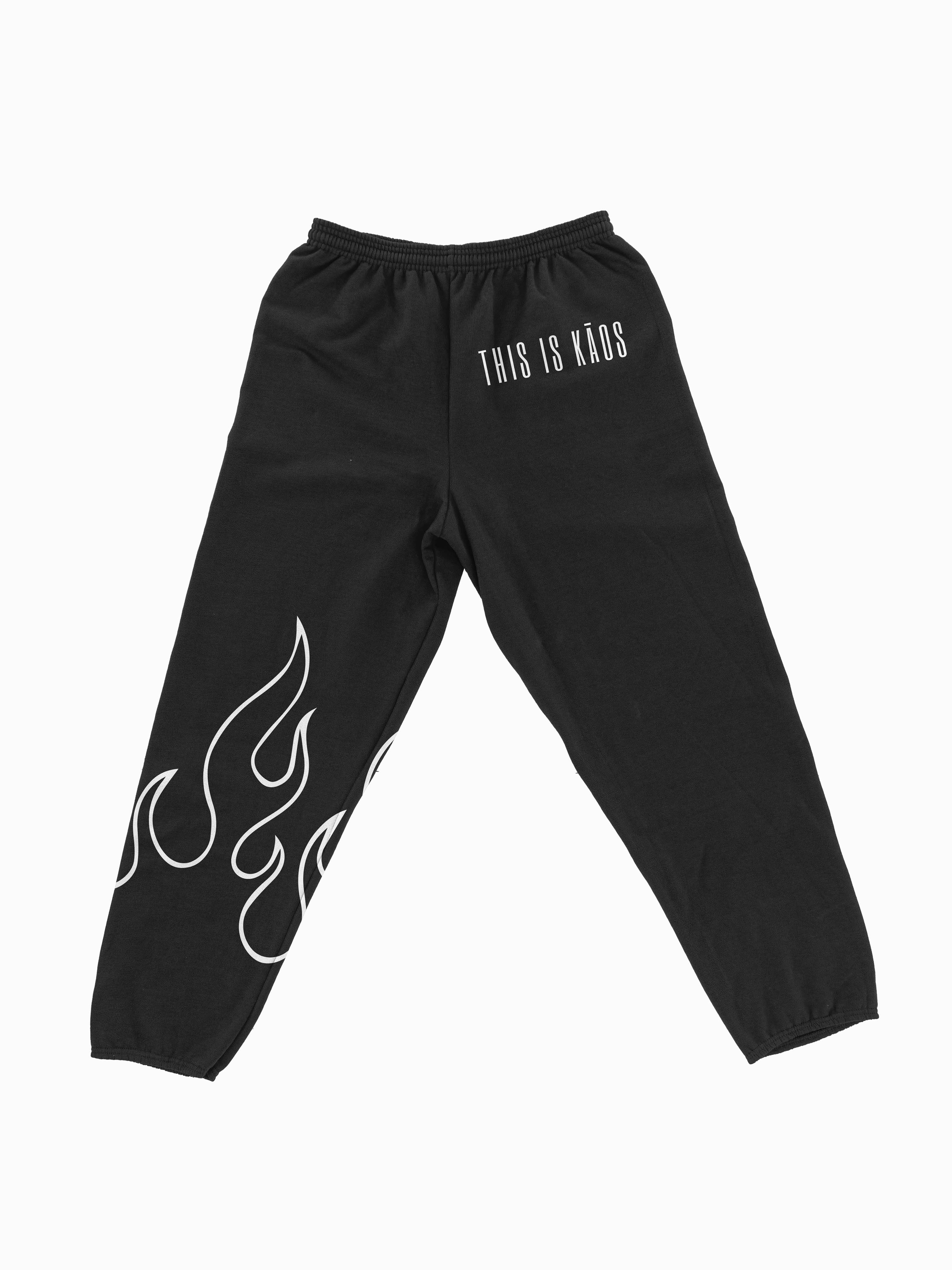 Black Flame Sweats – This Is Kāos